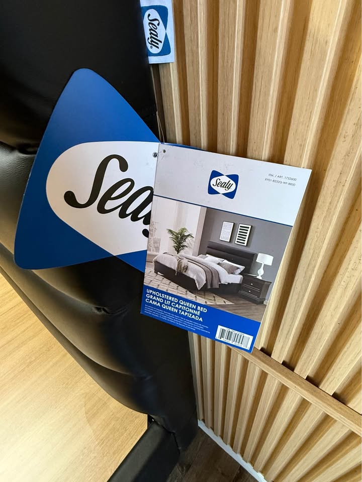 Brand New Sealy Queen Bedframe - Image 3