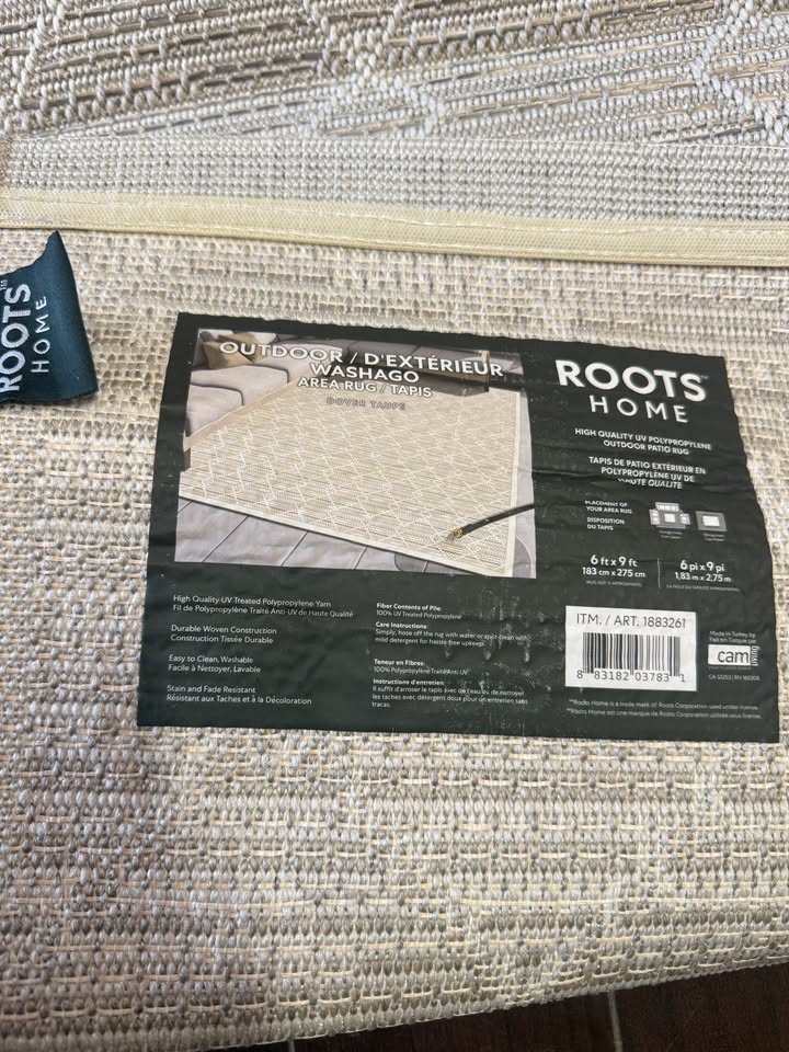 Roots Outdoor Area Rug - Image 4