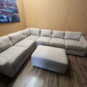 Northridge Sectional Sofa w/ Storage Ottoman