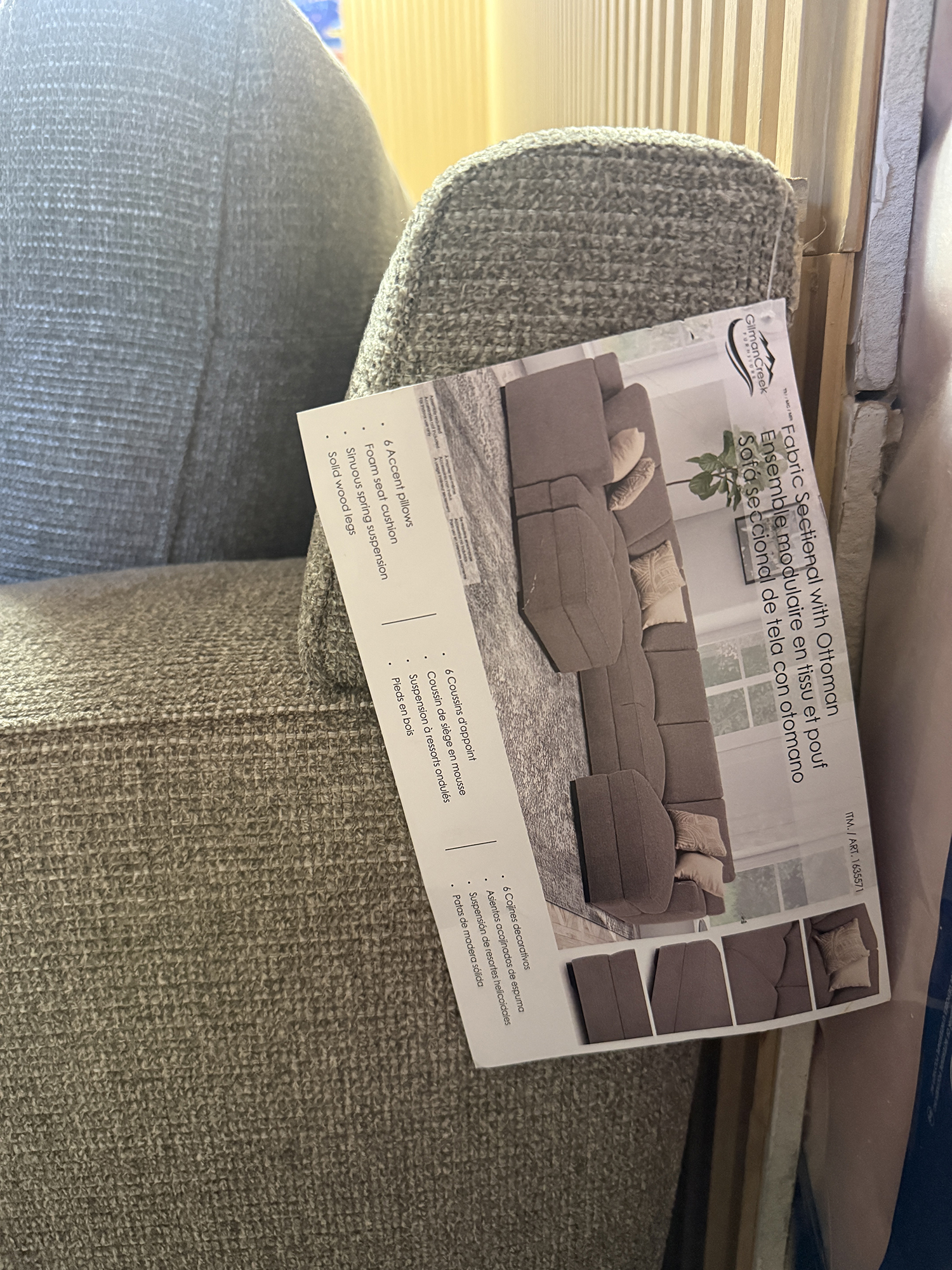 Gilman Creek 4 Piece Sectional - Image 6