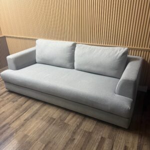 Crossroads Grey Fabric Sofa