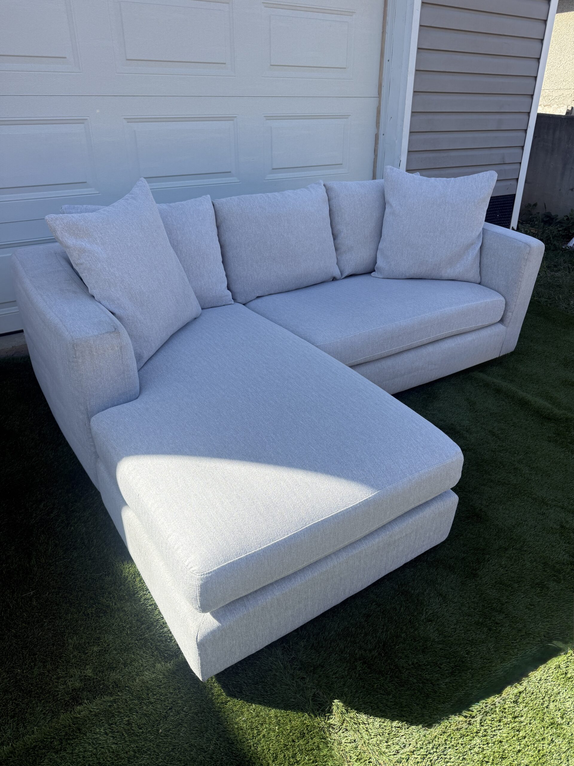 Thomasville Reversible Chaise Sectional Sofa - Image 8