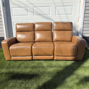 Nice Link Leather Power Recliner