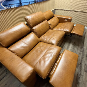 West Elm Whitmore Leather Power Reclining Sofa
